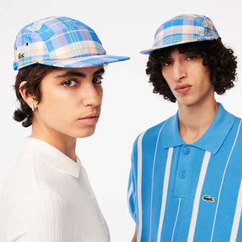 Lacoste - Adults Check Baseball Cap