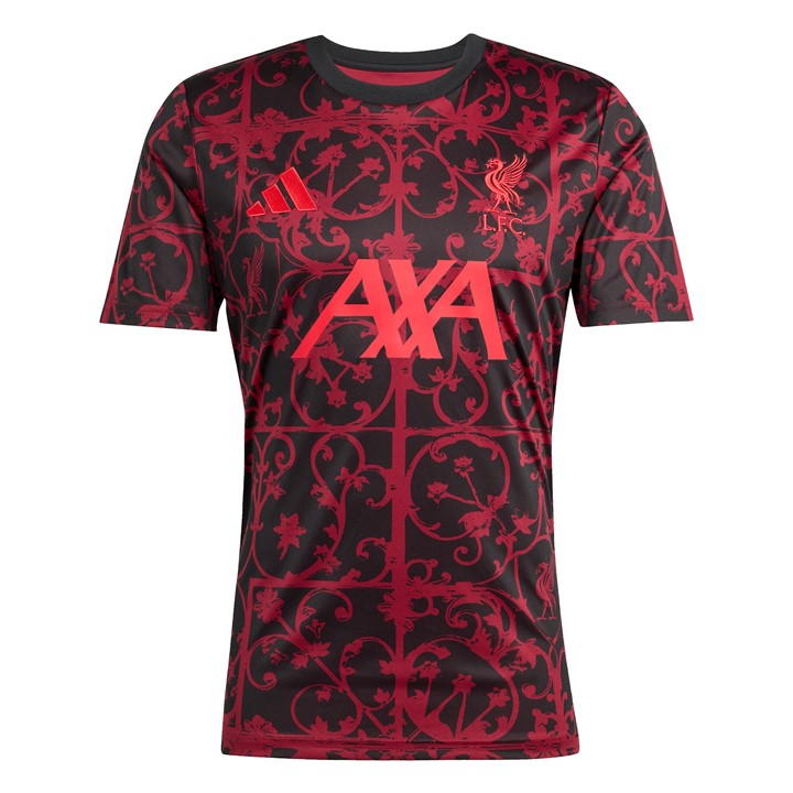 Adidas Originals Liverpool Pre Match Shirt 2025 2026 Adult In Black