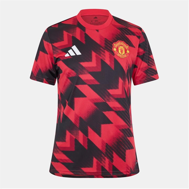 Adidas Originals Manchester United Pre Match Shirt 2025 2026 Adult