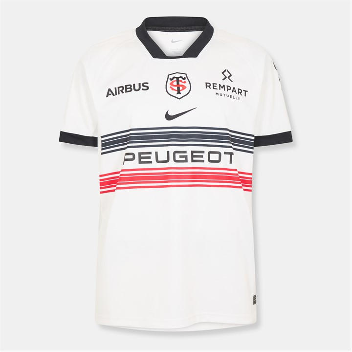 Nike Men's White Stade Toulousain Away Shirt 25/26