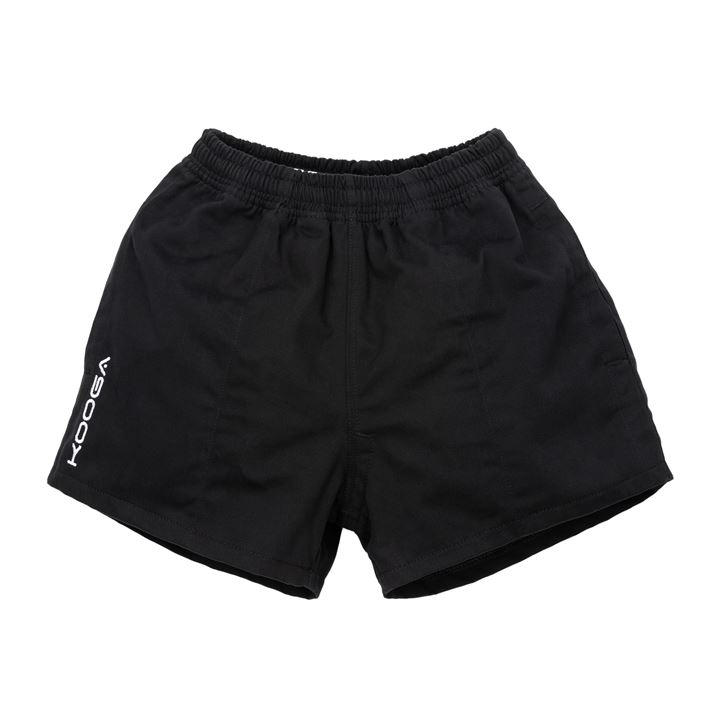 Kooga Boys Black Junior Rugby Training Shorts Size 13