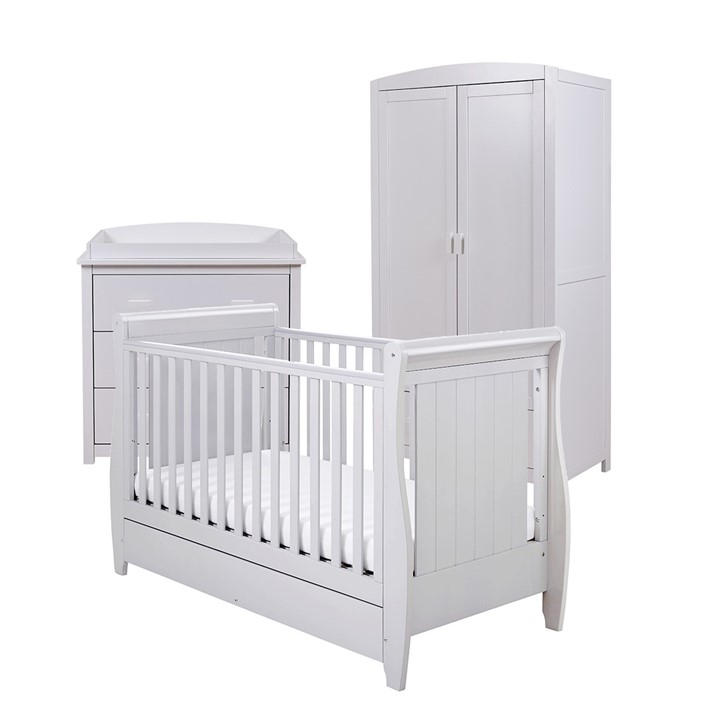 Babymore Unisex Kids Grey Stella 3 Piece Room Set Variable