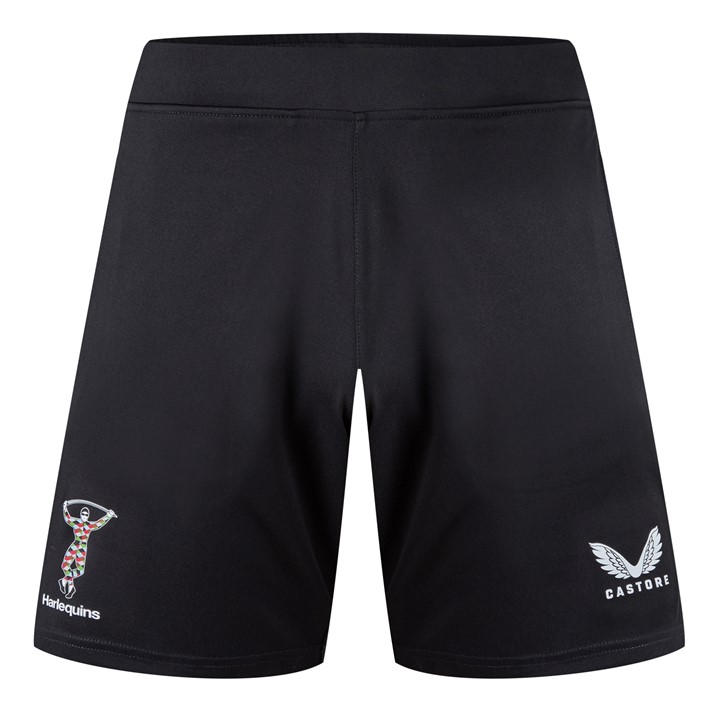 CASTORE HARLEQUINS TRAINING SHORTS ADUL
