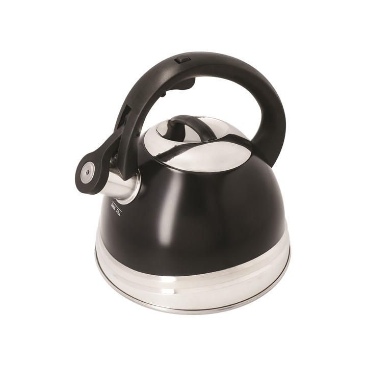 La Cafetiere Unisex Black La Cafetière Induction-Safe Enamel Stovetop Kettle Large