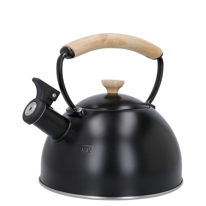 La Cafetiere Unisex Black La Cafetière Whistling Kettle
