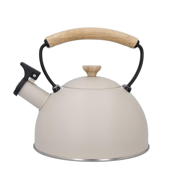 La Cafetiere Unisex Cream La Cafetière Latte Whistling Kettle