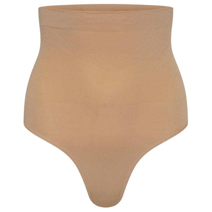 Studio Control Seamless Waist Cincher Thong With Silicone