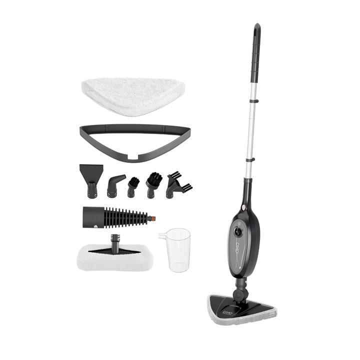 Dmd Collective Unisex Black Multifunction Upright Steam Cleaner Mop 10-In-1