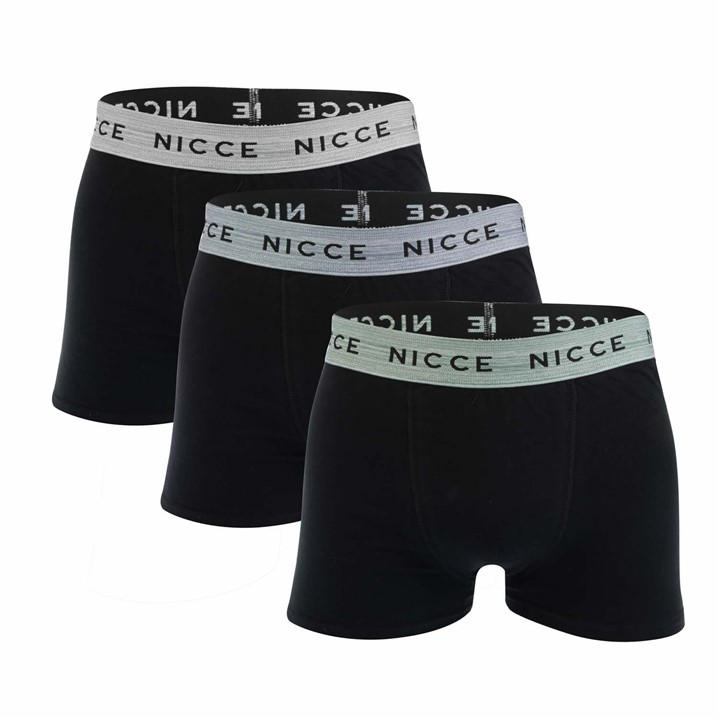 NICCE CALEB 3 PACK BOXER SHORTS