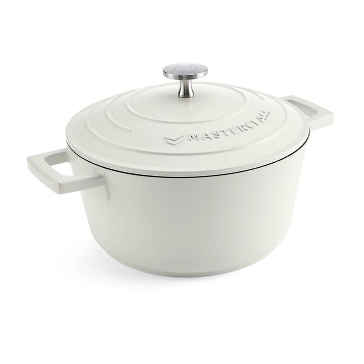 Masterclass Unisex Cream Cast Aluminium Casserole Dish Large
