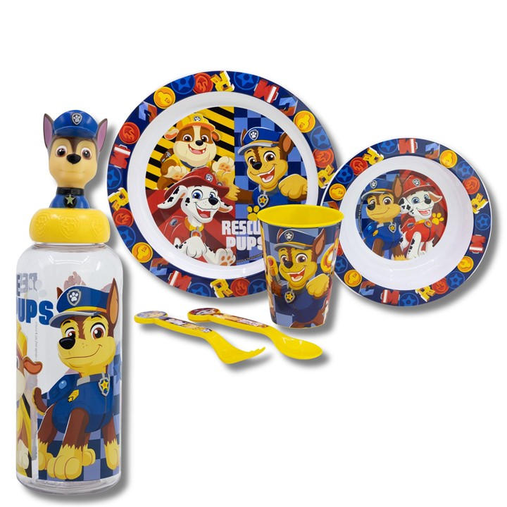 Paw Patrol Unisex Kids Multi Dinner Set (81650/81654)
