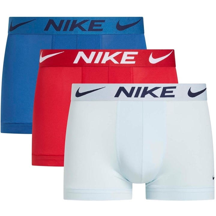 NIKE DRI-FIT ESSENTIAL MICRO 3 PACK BOXER TRUNKS