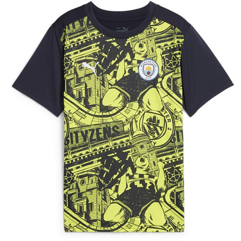 Puma - Manchester City FC Pre Match Shirt 2024 2025 Juniors