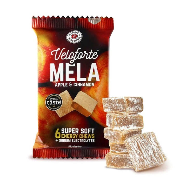 Veloforte Unisex Brown Natural Energy Chews (20 X 45G) Pack Of Size 20