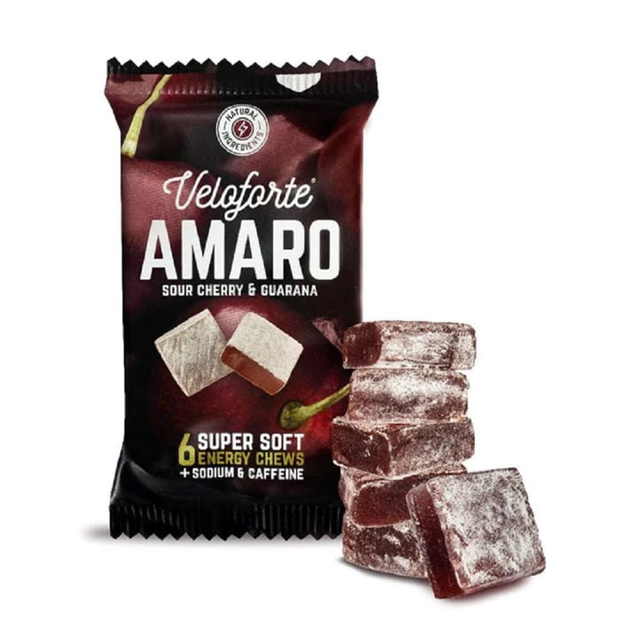 Veloforte Unisex Red Natural Energy Chews (20 X 45G) Pack Of Size 20
