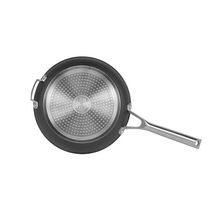 Black / Silver - Ninja - Foodi ZEROSTICK Stackable 2-Piece Frying Pan Set