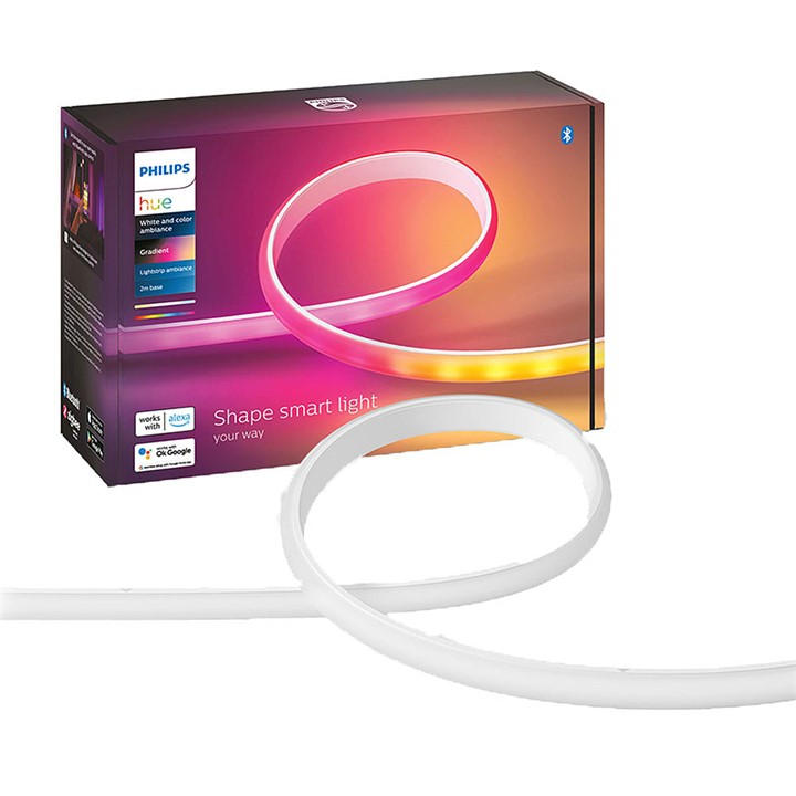 Philips Hue Unisex White Gradient Lightstrip Base Eu Uk -