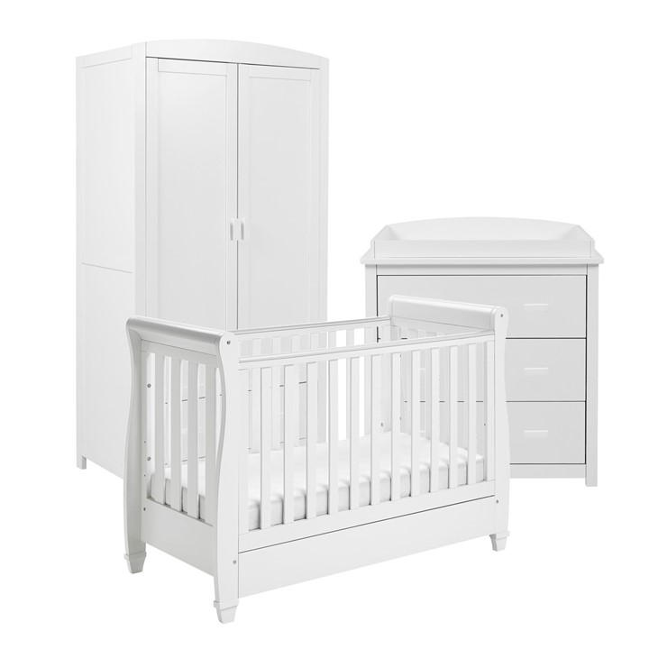 Babymore Unisex Kids White Eva 3 Piece Room Set Variable