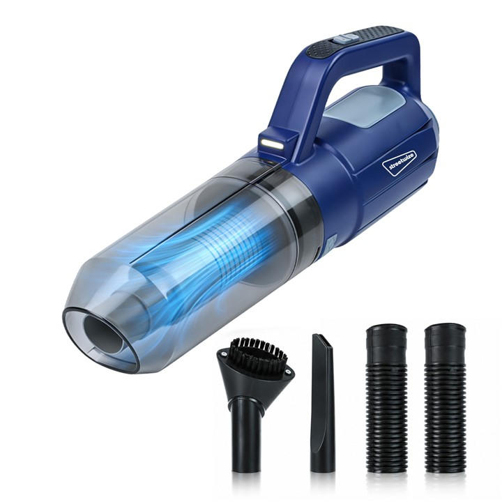 Streetwize Unisex Blue Wet & Dry Car Vacuum Cleaner 12V