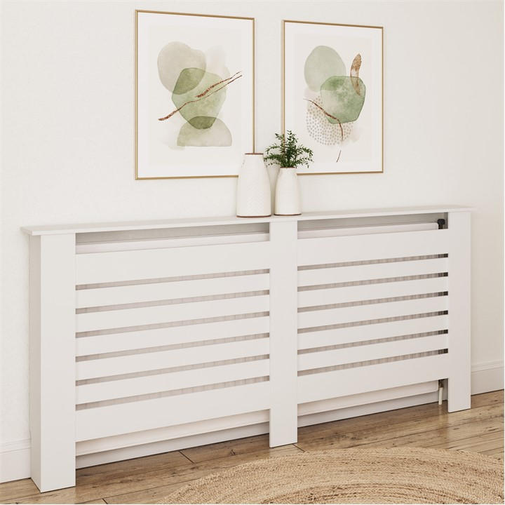 Gfw Unisex White Cleo Radiator Cover Extra Large