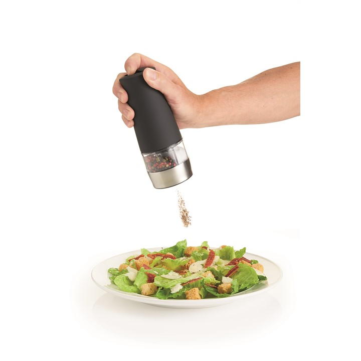 Black - MasterClass - MasterClass Electric Dual Salt & Pepper Mill