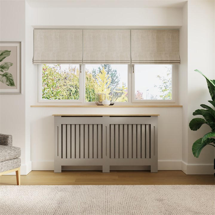 Gfw Unisex Grey Longslow Radiator Cover Large