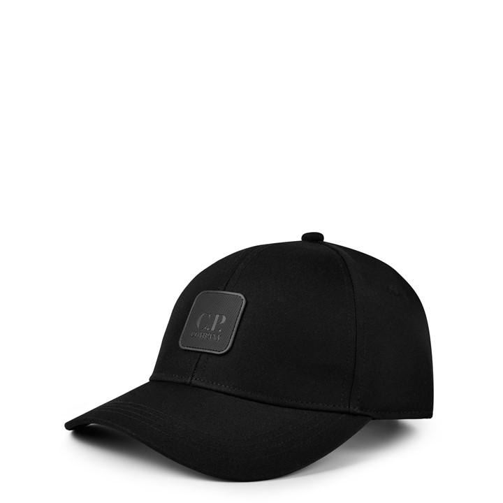 Cp Company Metropolis Men's Black Rb Baseball Cap Mens
