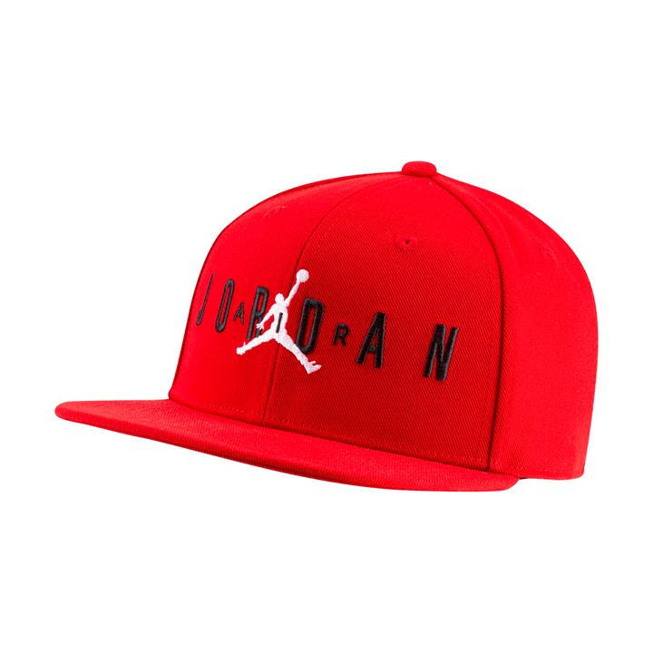 Air Jordan Boys Red Caps Junior