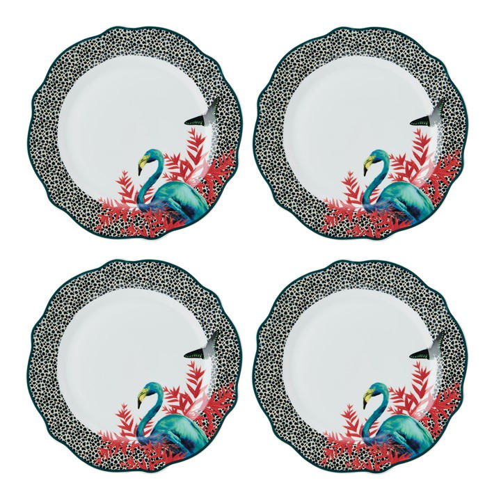 Mikasa Unisex Multi X Sarah Arnett Porcelain Dinner Plates -