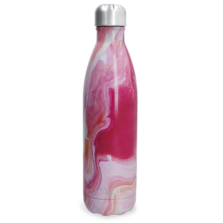 Swell Unisex Pink S'well Rose Agate Bottle 750Ml