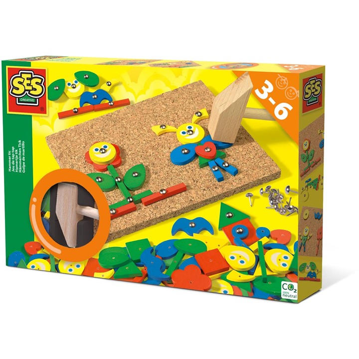 Ses Creative Unisex Kids Multi Hammer Tic Fantasy