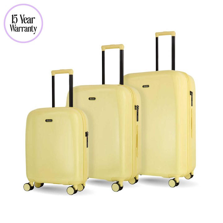 Rock Unisex Yellow Gelato Suitcase Lemon Ice