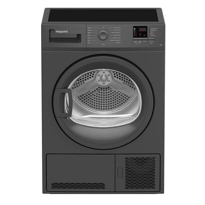 Hotpoint Grey Chdc82gggduk 8Kg Condenser Dryer -