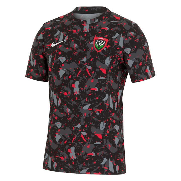 Nike Rc Toulon Pre Match Shirt 2024 2025 Adults In Grey