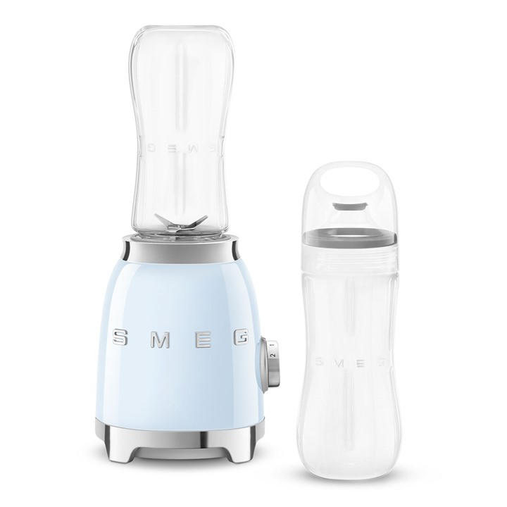 Smeg Unisex Blue Personal Blender Pastel Tritan Renew Medium