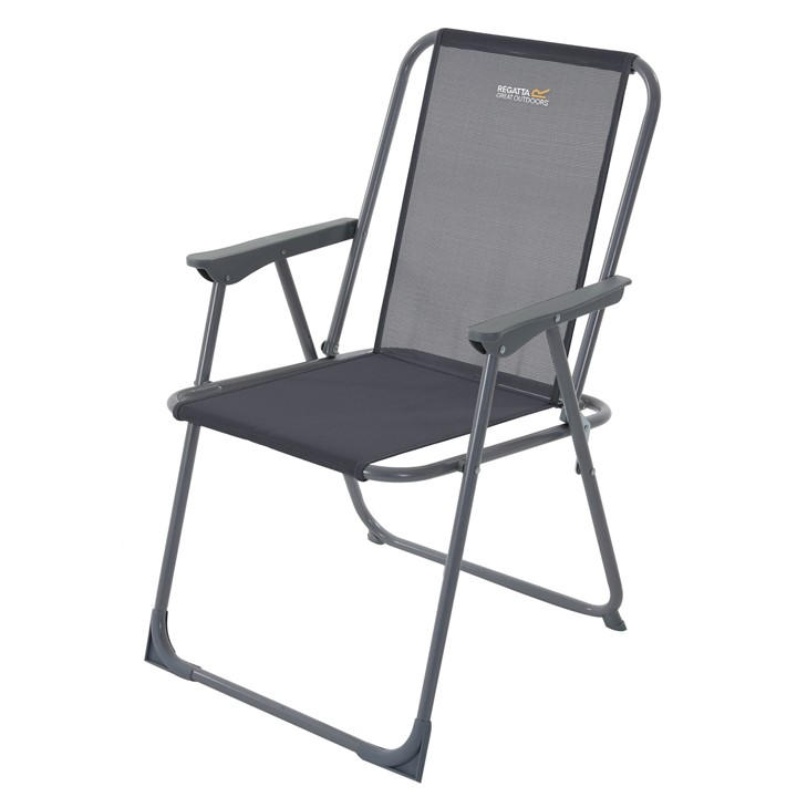 Regatta Unisex Grey Retexo Lightweight Folding Chair Single