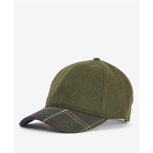 Barbour - Roker Wool Mix Tartan Visor Cap