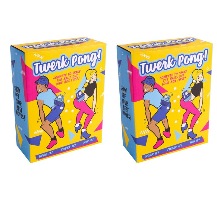 Fizz Creations Unisex Multi Twerk Pong Double Games Pack -