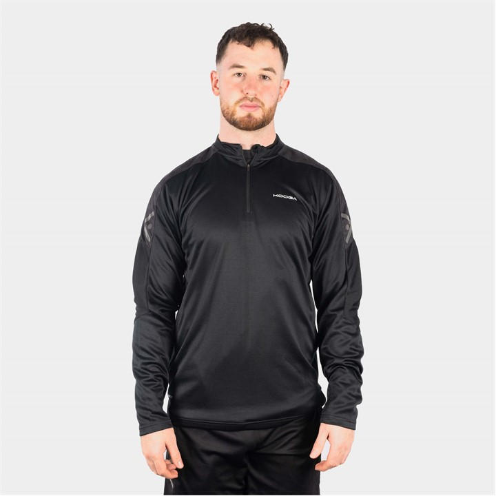 Black/Camo - KooGa - Vortec quarter Zip Midlayer