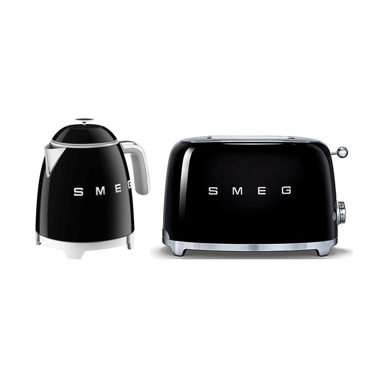 Smeg Unisex None 0.8L Mini Kettle And 2 Slice Toaster Medium