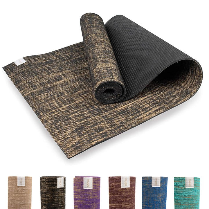Myga Jute Mat In Black