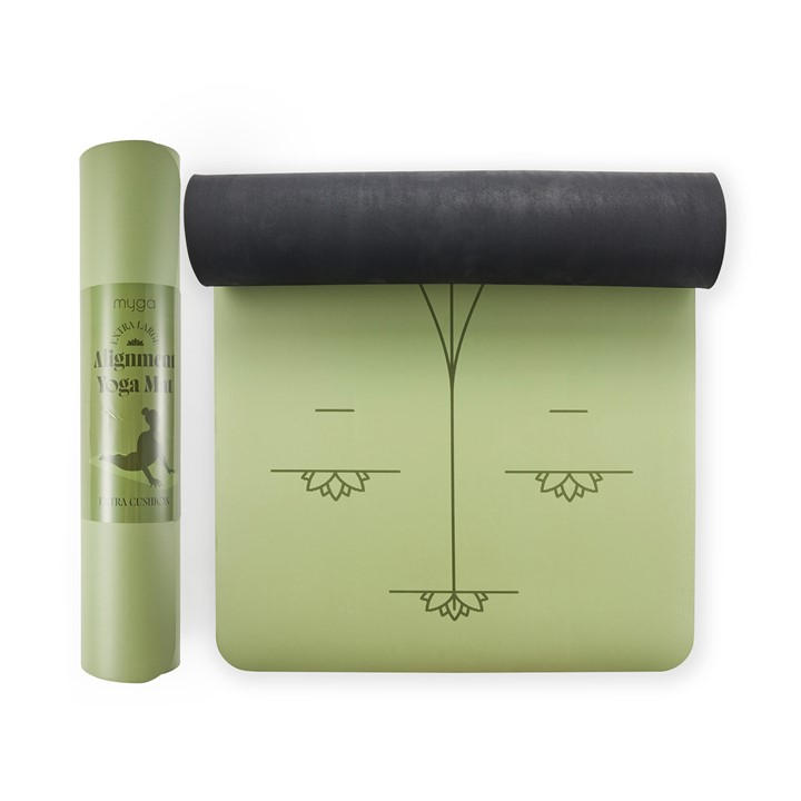 Myga Extra Large Alignment Mat In Green