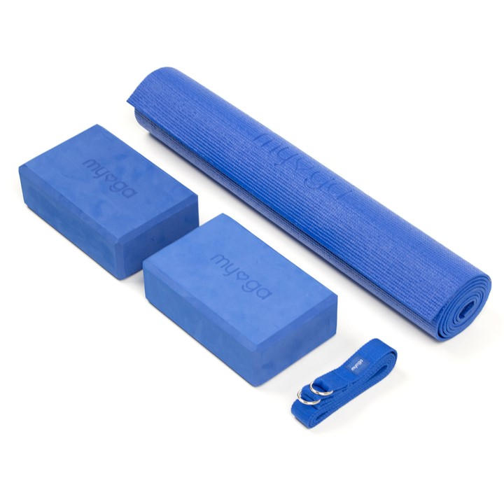 Myga Yoga Entry Mat Strap Pair Of Blocks