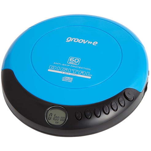 Groov-e - CD Player Blue