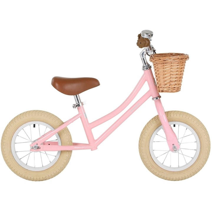 Bobbin Bikes Unisex Kids Pink Gingersnap Balance Bike Size 12