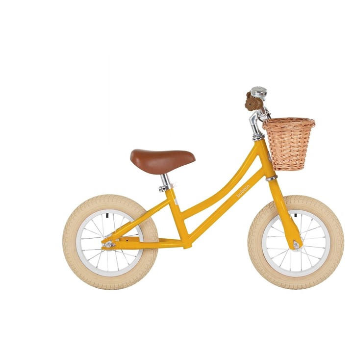 Bobbin Bikes Unisex Kids Yellow Gingersnap Balance Bike Size 12