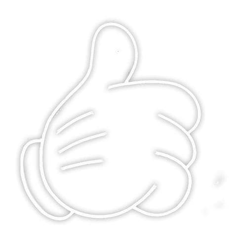 Disney - Yellowpop Disney Glove Thumb Up Small