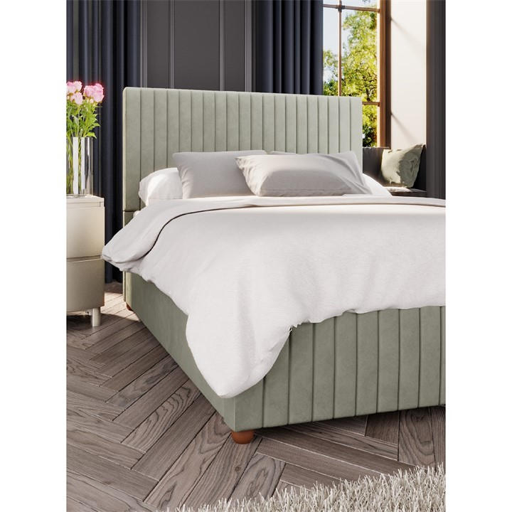 Laurence Llewelyn-Bowen Unisex Blue Estella Ottoman Storage Bed Double
