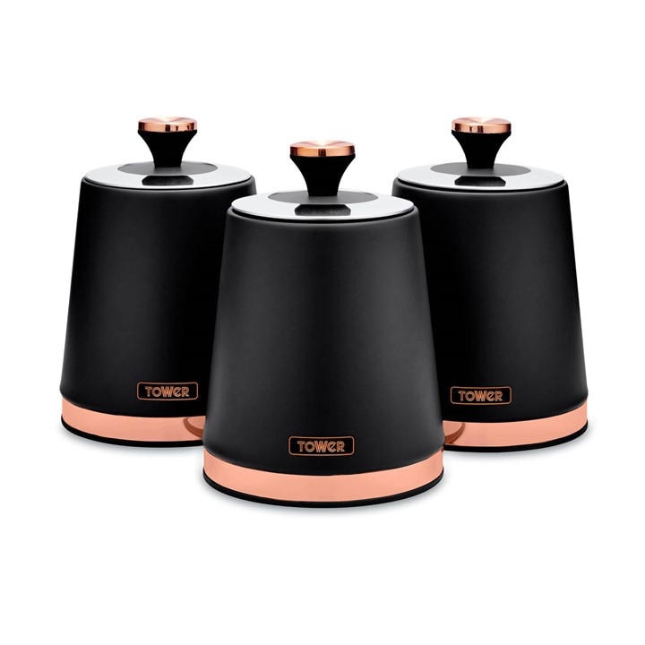 Compare tower unisex black sonar set of canisters in a products