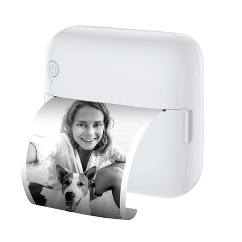 Groov-e - Groov-e GVMA211WE Mini Thermal Printer - White